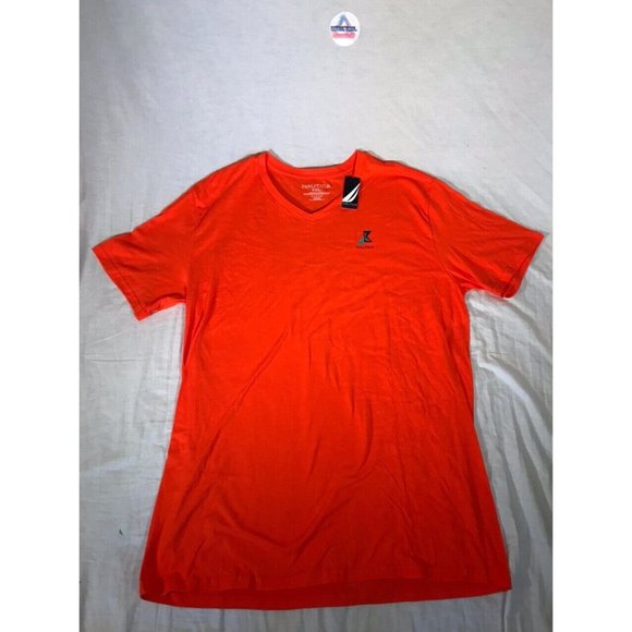 Nautica Other - Nautica Graphic Shirt Mens Sz XXL Orange Graphic T-Shirt NWT
